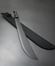 Black Machete with Sheath - No COD