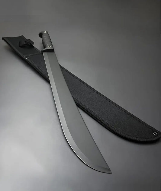 Black Machete with Sheath - No COD