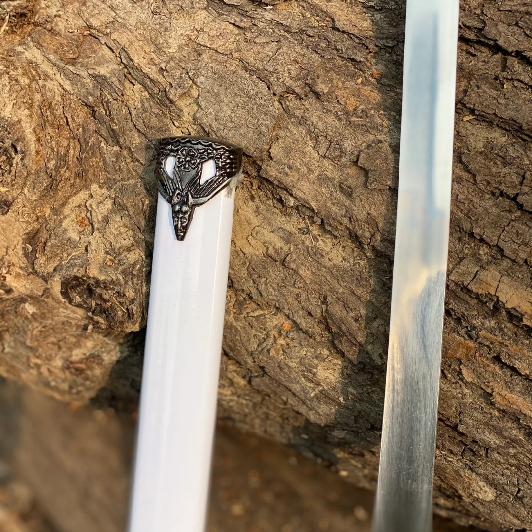 White Katana Sword