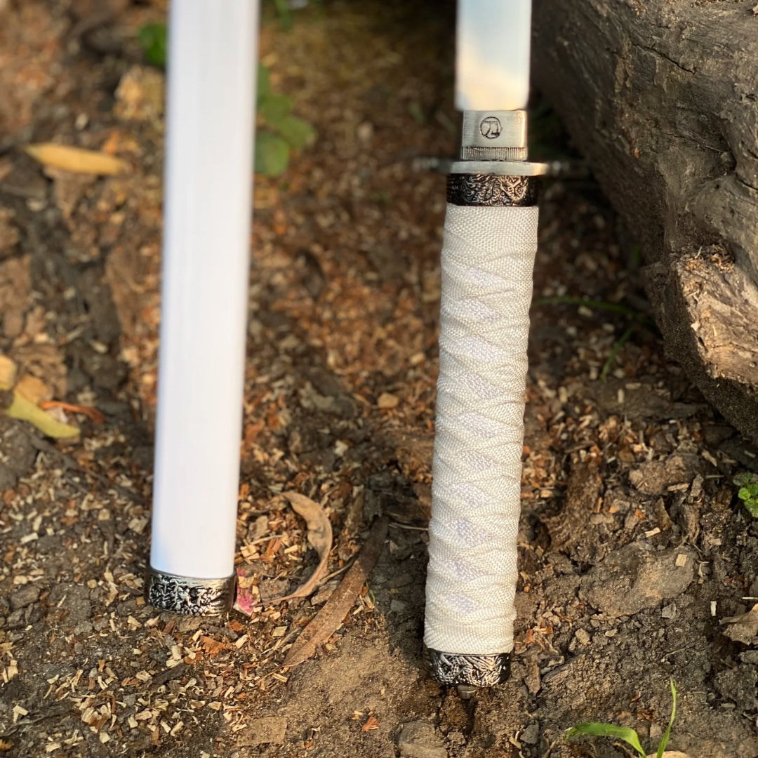 White Katana Sword