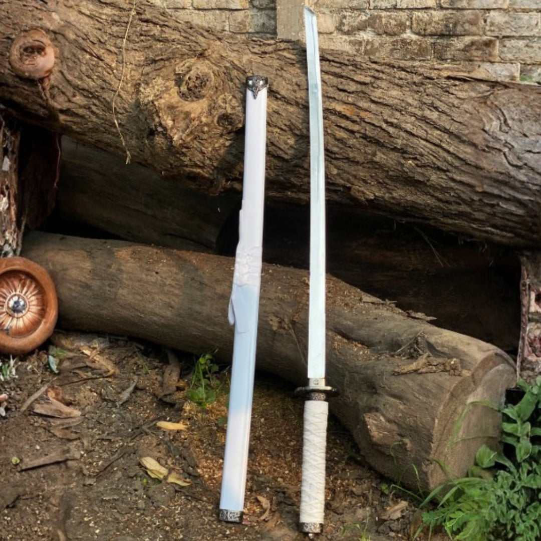 White Katana Sword
